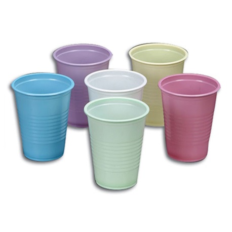 Comfort Plus Plastic Cups Coloured, 7 Oz (50pcs/pkt, 40pkt/carton)